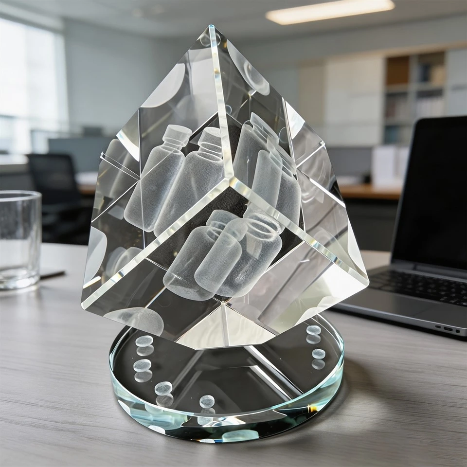 Diamond Crystal Pharmaceutical 3D Display mukofoti